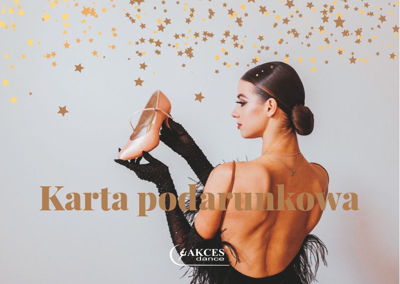 KARTA PODARUNKOWA TANCERKA